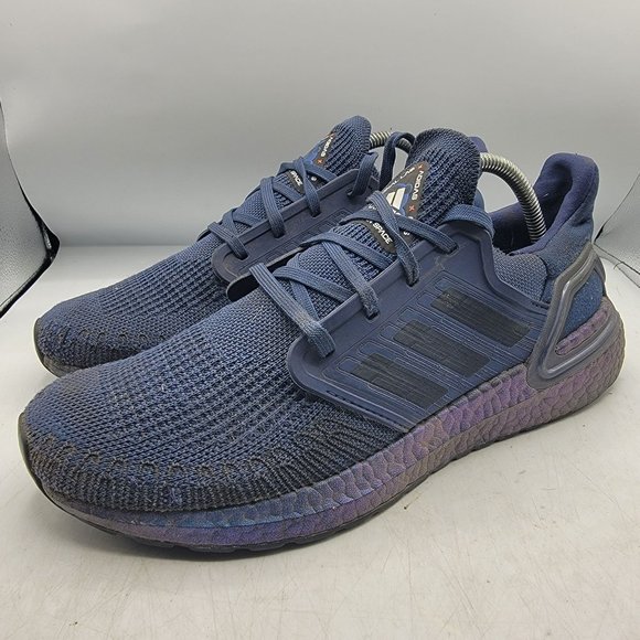 adidas UltraBoost 20 x ISS US National Lab Low Tech Indigo Mens 10 Shoes FV8450 - Picture 4 of 14